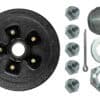 Hub/Drum Assembly - Loaded (3,500 lb. capacity, 5 lug, 4.5", 1/2"-20, for 10" Brake) (48-979550) - Image 8