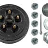 Hub/Drum Assembly - Loaded (3,500 lb. capacity, 5 lug, 4.5", 1/2"-20, for 10" Brake) (48-979550) - Image 9